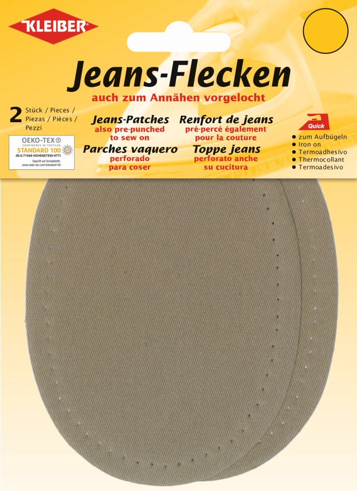 Jeans-Flecken zum Aufbügeln 345