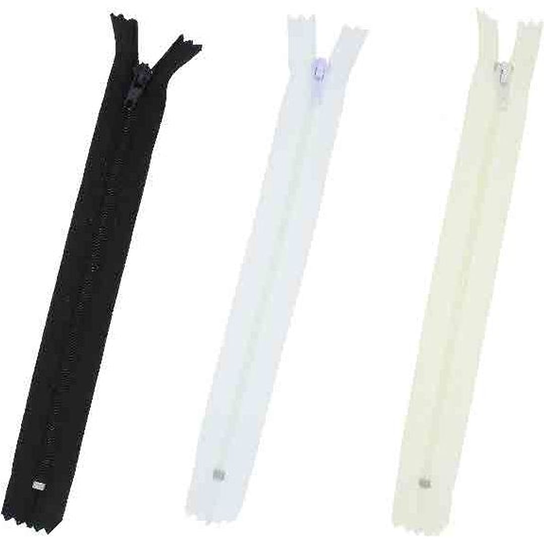 Reißverschluss Plastik / Kunststoff Nylon feine Spirale #3, nicht teilbar
