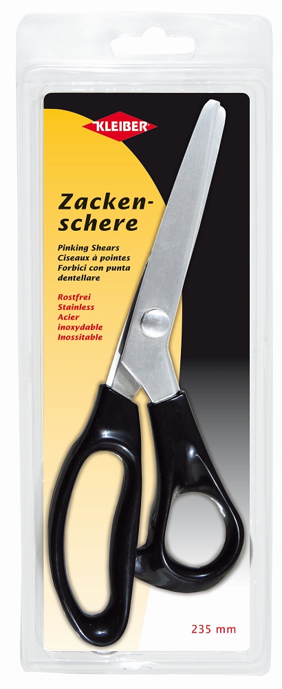 KLEIBER Profi Zackenschere Schere mit Zacken, Länge 23cm