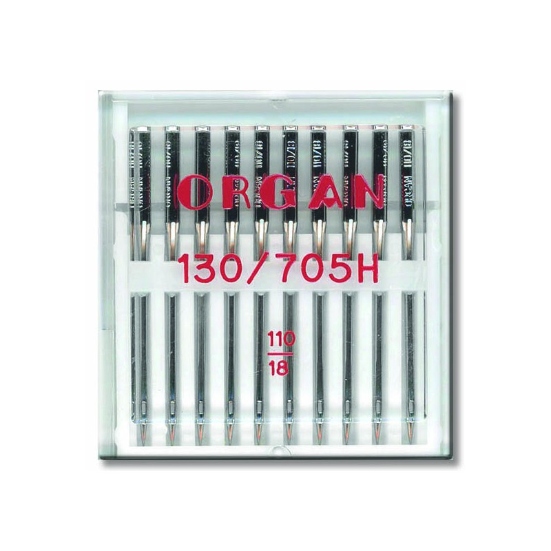Nähmaschinennadeln System 130R HA x 1, Standardnadeln Flachkolben