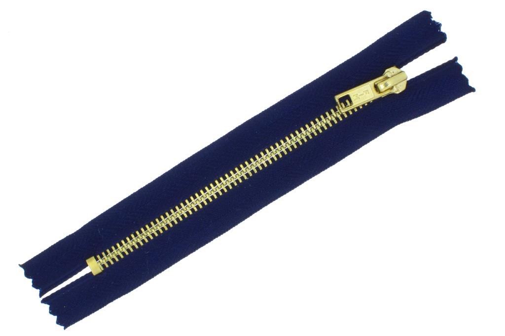 Jeans Reißverschluss Metall Gold #5, nicht teilbar