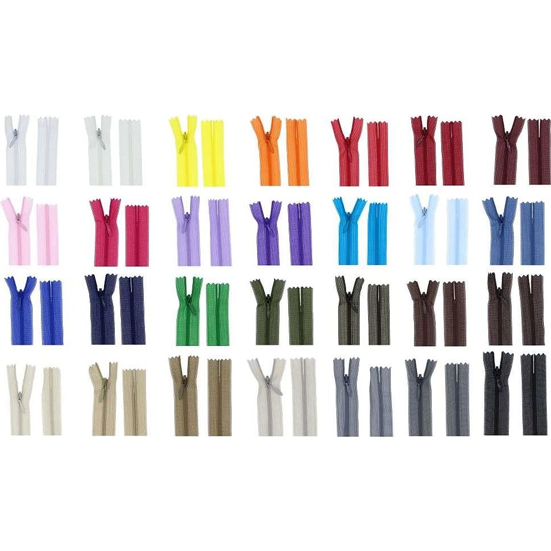 PV-Angebot Reißverschlüsse Nahtverdeckt Nylon fein 3mm