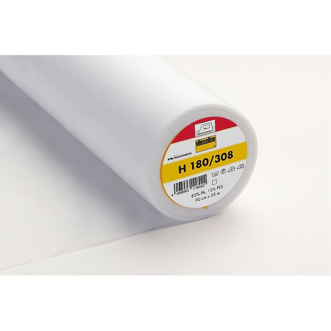 Vlieseline Bügeleinlage H 180 – Farbe -weiss-