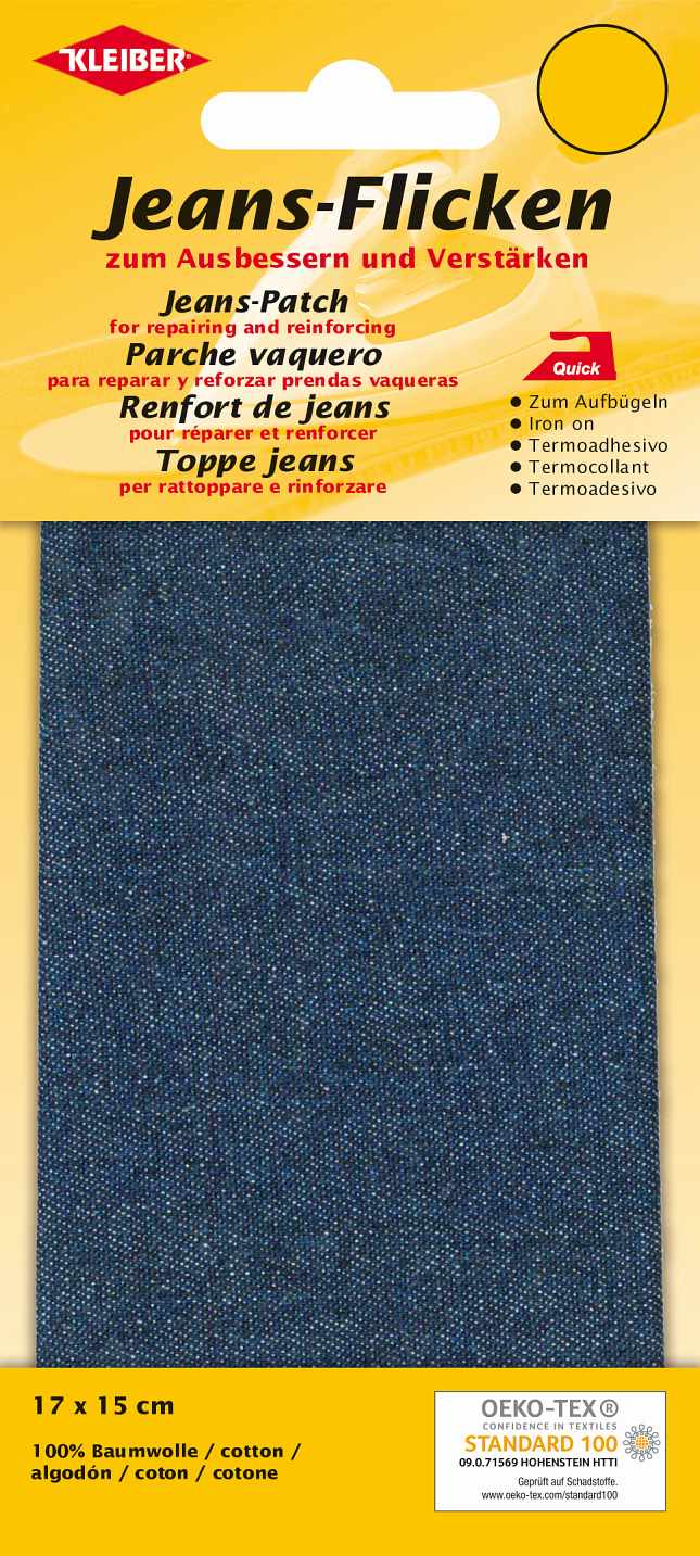 (113,46€ / m²) Jeans-Flicken zum Aufbügeln 342