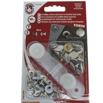 Kohinoor Druckknöpfe Anorak Jacken mit Werkzeug 15mm