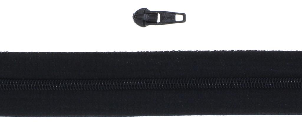 (1,49€/m )10 Meter Endlos Reißverschluss 3mm, inkl. 20 Zipper