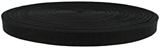 (0,59€/m)Gurtband 30mm Breit 10 Meter in schwarz