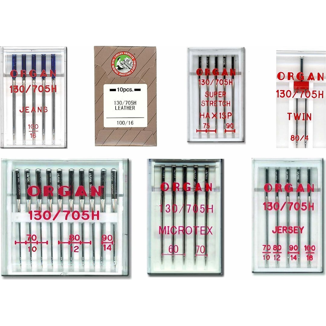Nähmaschinennadeln 130/705 Flachkolben  SORTIMENT - SET