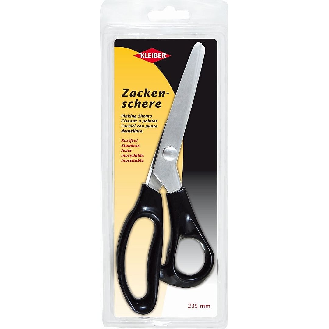 KLEIBER Profi Zackenschere Schere mit Zacken, Länge 23cm