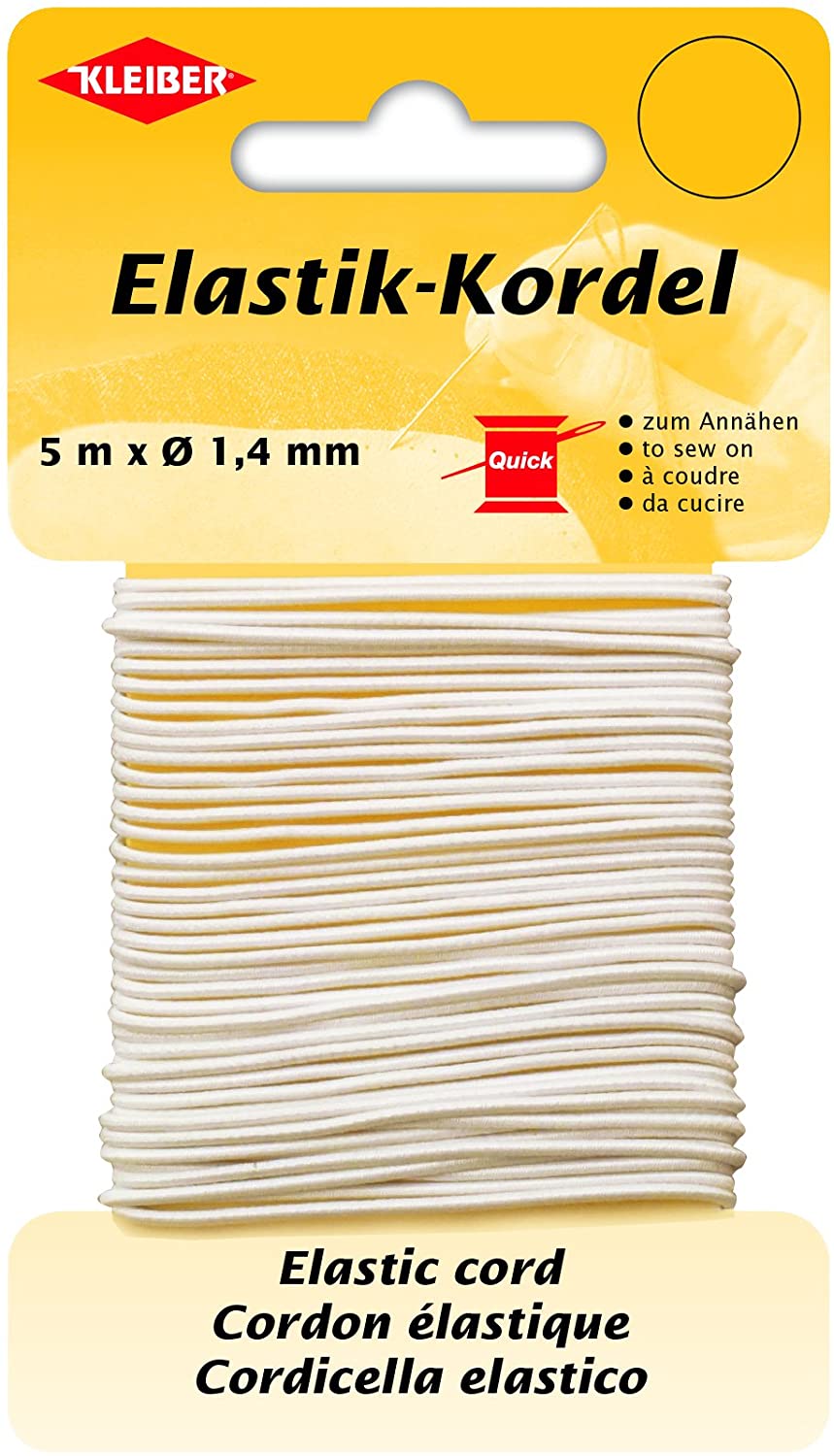 KLEIBER Elastik - Kordel Gummikordel (m/0,79€)