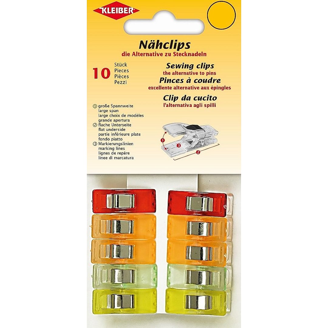 KLEIBER Nähclips, 10 Stück