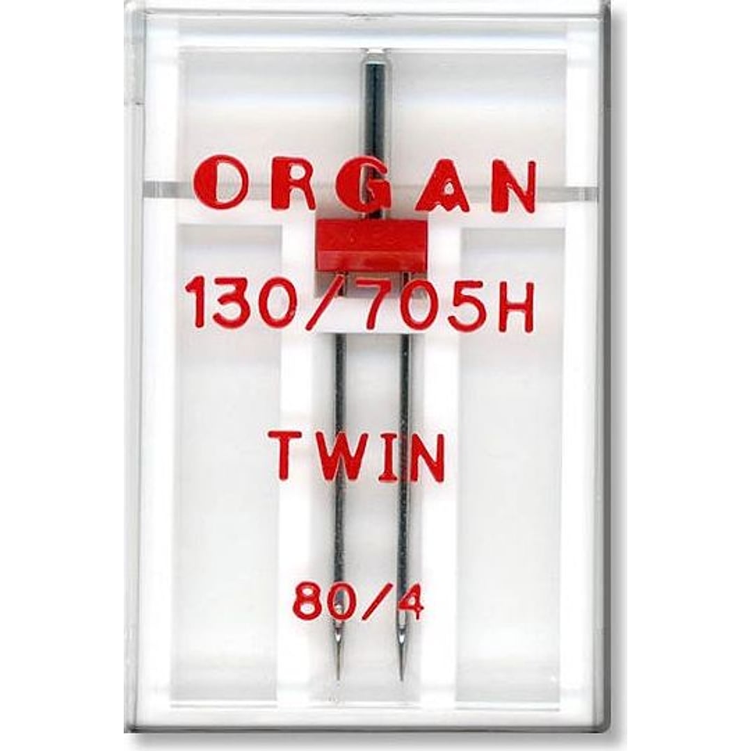 ORGAN Zwillingsnadeln System 130 / 705 H, Nähmaschinennadeln Flachkolben