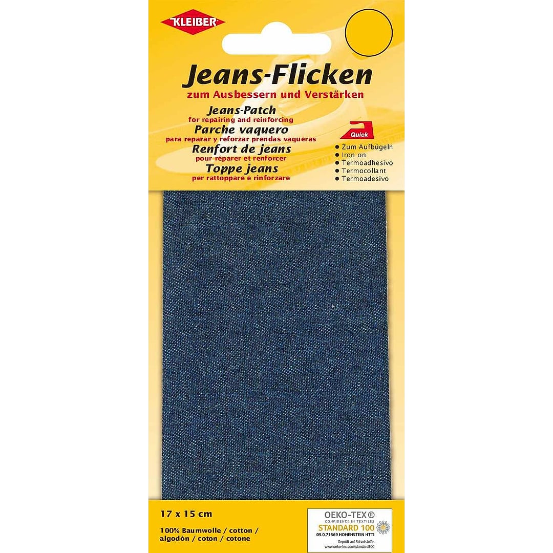 (113,46€ / m²) Jeans-Flicken zum Aufbügeln 342