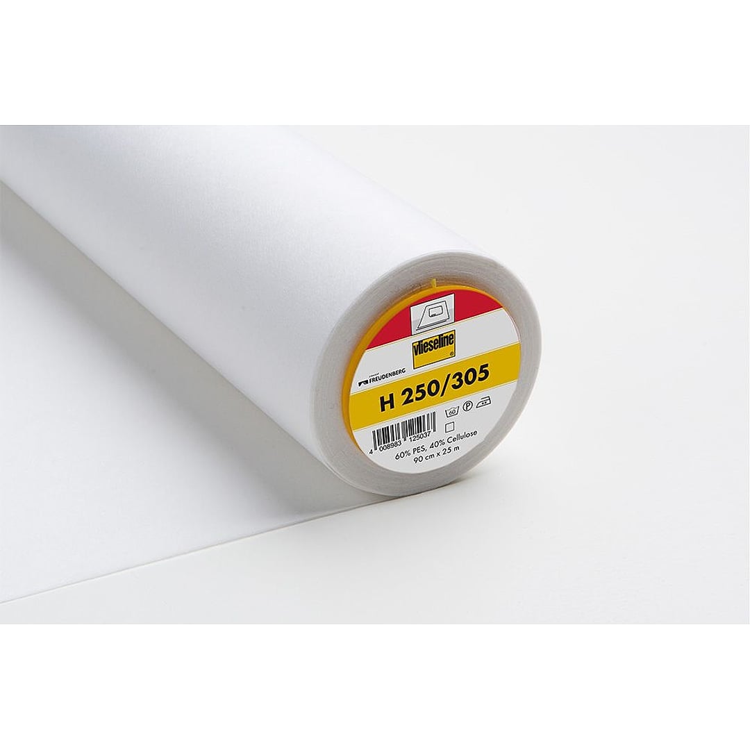 Vlieseline Bügeleinlage H 250 – Farbe -weiss-