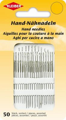 (0,10€/Stück) KLEIBER Hand - Nähnadeln, sortiert, 50 Stück