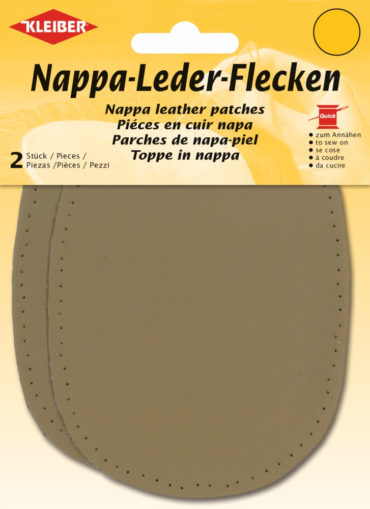 Nappa-Leder-Flecken zum Annähen 850