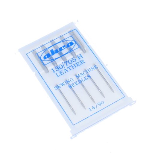 Nähmaschinennadeln System 130LR HA x 1, Ledernadeln Flachkolben