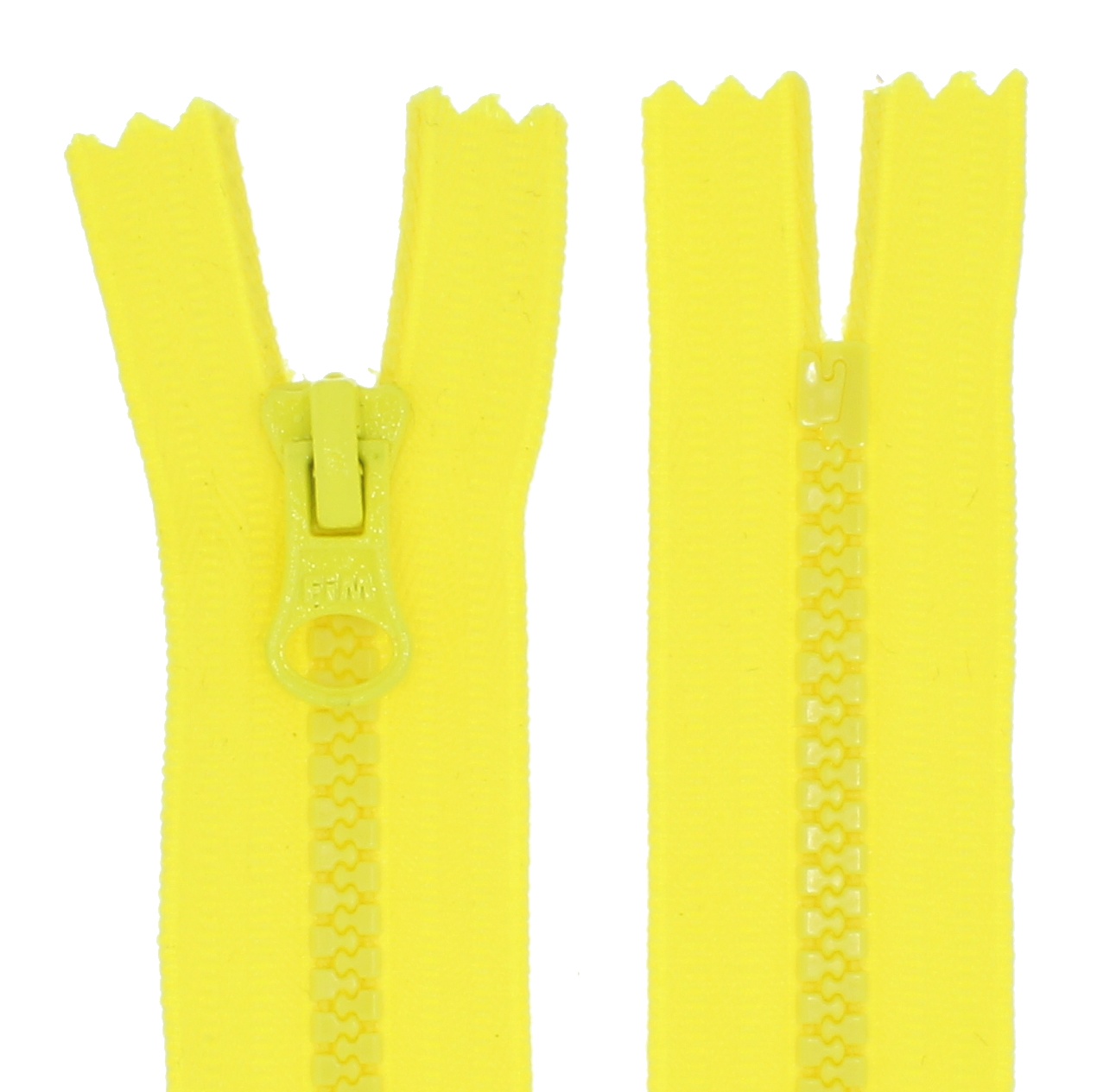 Reißverschluss Plastik Kunststoff Zähne #5, nicht teilbar
