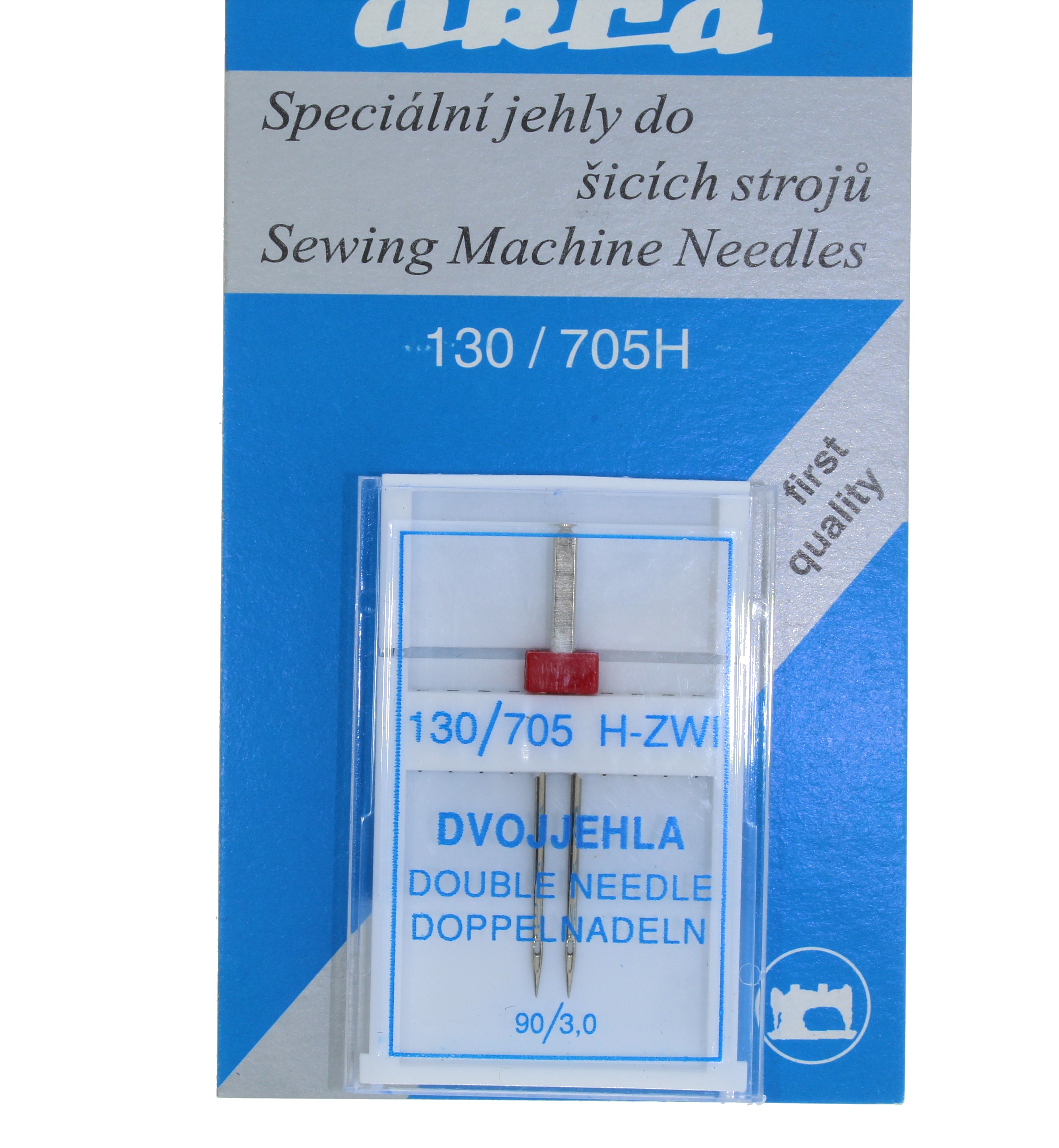 Zwillingsnadeln System 130 / 705 H, Nähmaschinennadeln Flachkolben