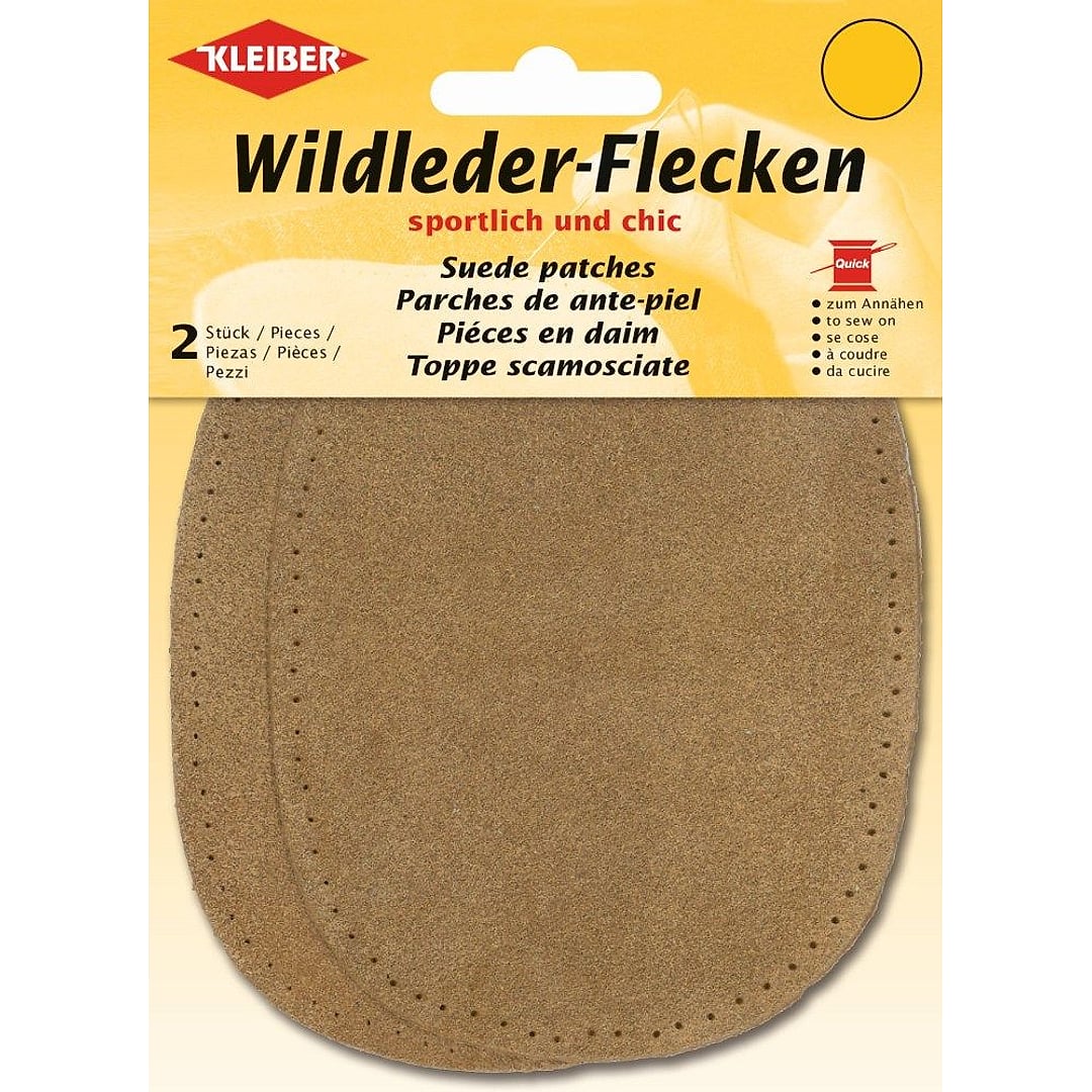 Wildleder-Flecken zum Annähen 855 – Farbe -braun-