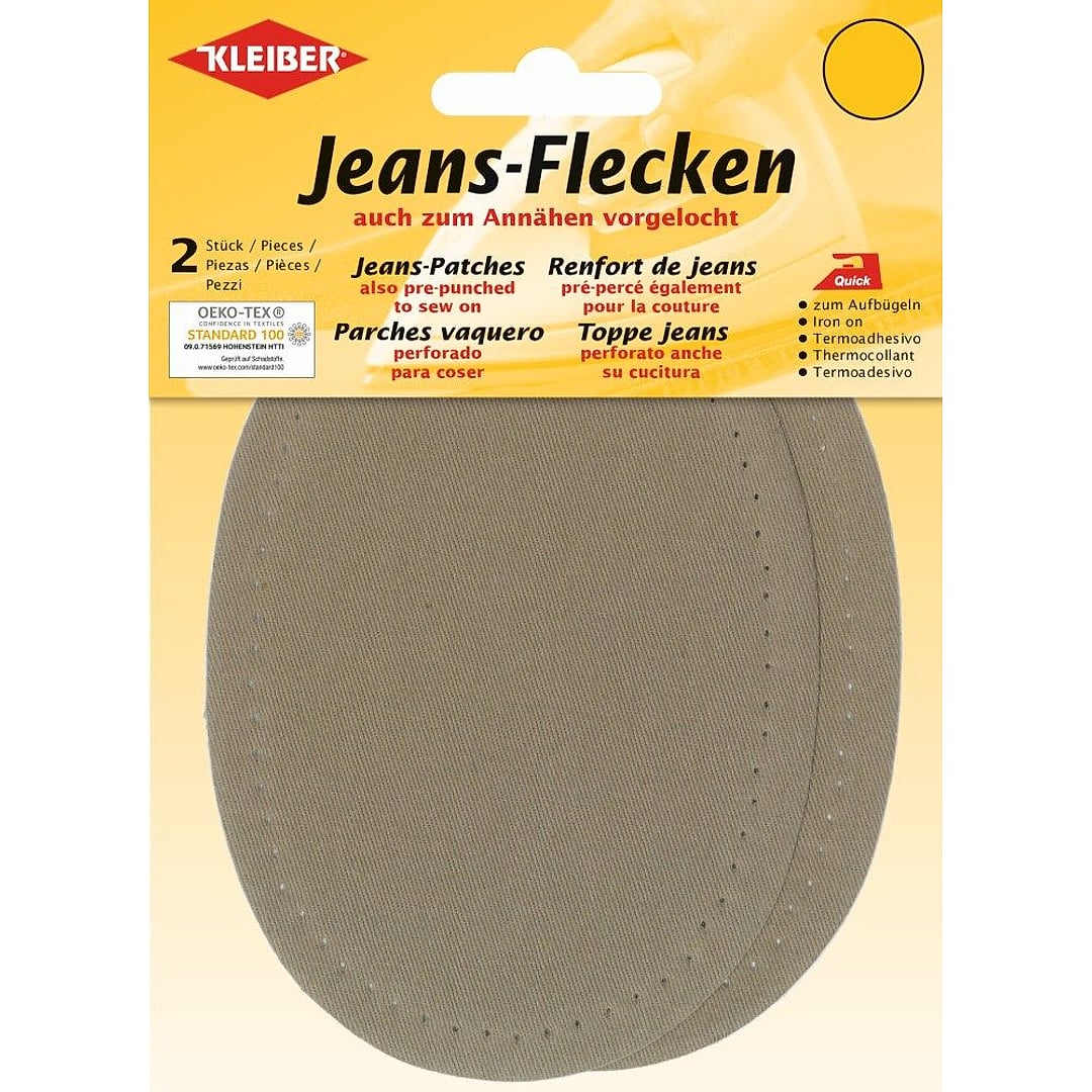 Jeans-Flecken zum Aufbügeln 345 – Farbe -beige-