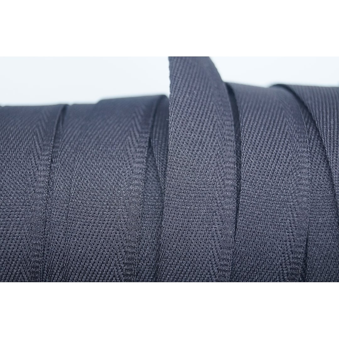 Hosenschonerband, Stoßband, 15mm Breit, meterware – Farbe dunkelbraun-8509